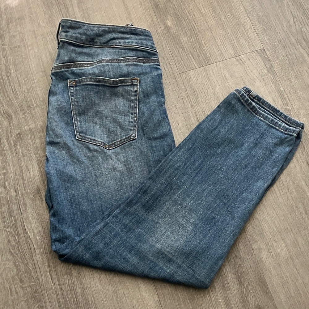 Talbots Blue Boyfriend Jeans Worn 1x
